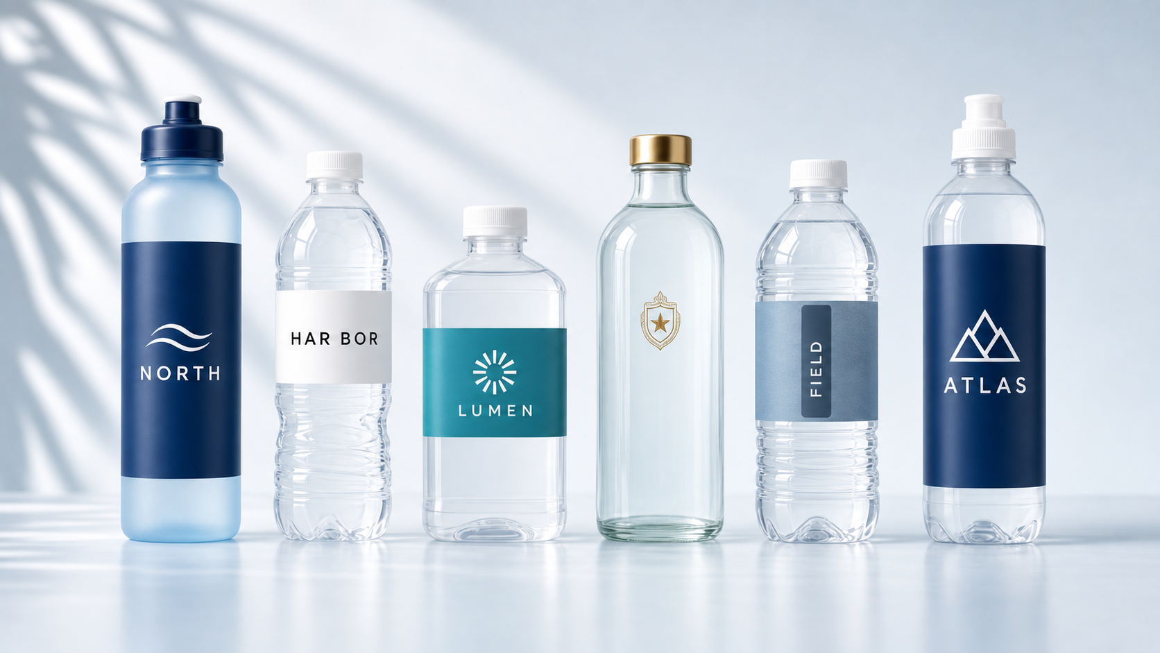 Private label bottled water
